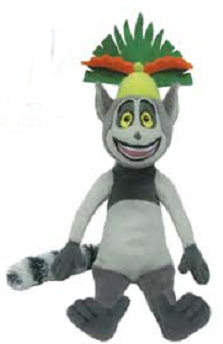 Madagascar 6-Inch Beanie: King Julien