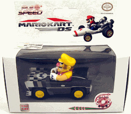 Mario Kart DS 3-Inch Vehicle Figure Pull Speed - Wario