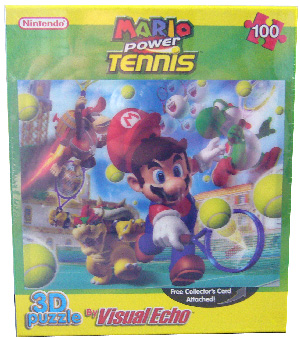 3D Puzzle - Mario Power Tennis