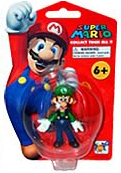 4-Inch Super Mario PVC - Luigi