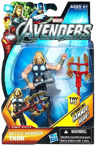 Marvel The Avengers - 3.75-Inch Battle Hammer Thor