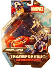 Marvel Transformers Crossovers - Captain America