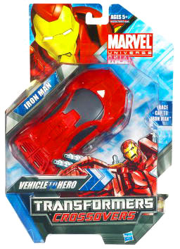Marvel Transformers Crossovers - Iron Man Sports Car