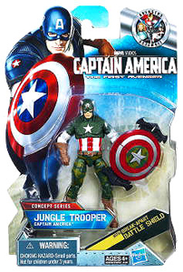Captain America First Avengers - 3.75-Inch Jungle Trooper Captain America