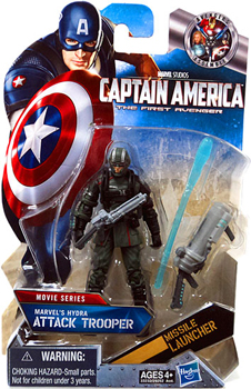 3.75"  Hasbro Marvel Universe Heroic Age Captain America First Avenger Boy Toy 