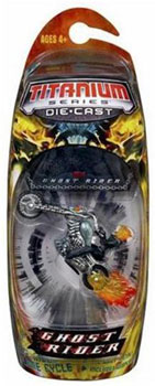 3-Inch Titanium: Ghost Rider on Cycle