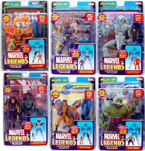 Marvel Legends Series 12 Variant Set of 6