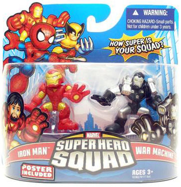 Super Hero Squad - Iron Man and War Machine