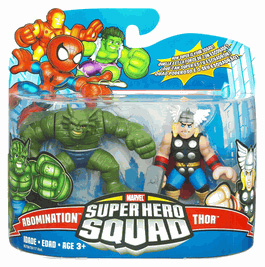 Super Hero Squad - Thor and Abomination