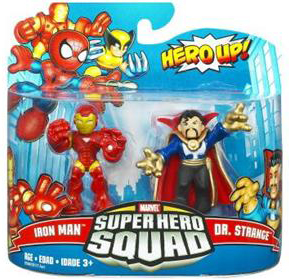 Super Hero Squad - Iron Man and Dr Strange