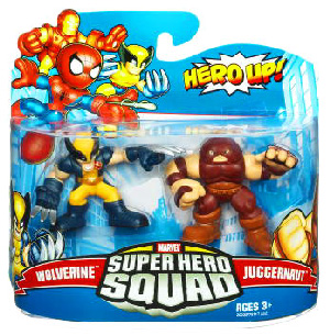 Super Hero Squad - Wolverine and Juggernaut