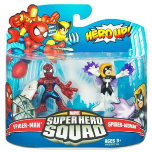 Super Hero Squad - Spider-Man and Spider-Woman