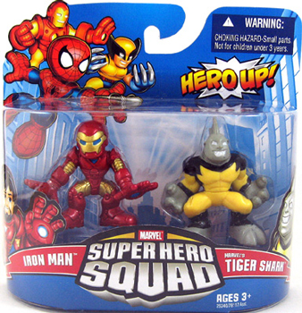 Super Hero Squad - Iron Man and Tiger Shark