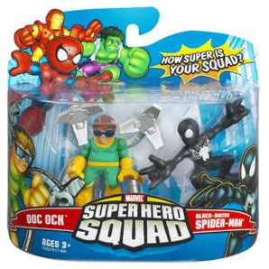 Super Hero Squad - Doc Ock and Black-Suited Spider-Man