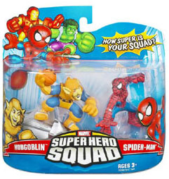 Super Hero Squad - Hobgoblin and Spider-Man