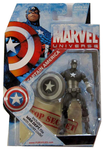 Marvel Universe - SDCC Captain America Black and White