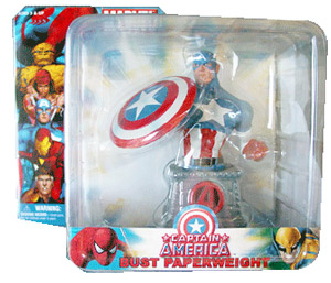 Marvel Bust Paperweight - Captain America