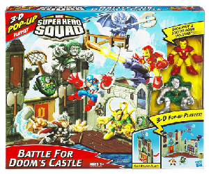 Super Hero Squad Playset - Battle For Doom Castle [Iron Man, Dr Doom]