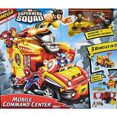 Super Hero Squad Squad Mobile Command Center with Wolverine
