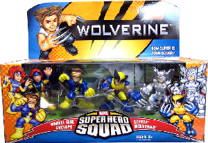 Wolverine Super Hero Squad: X-Cutioner Song Pack[Marvel Girl, Cyclops, Wolverine, Stryfe