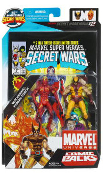 Marvel Universe Comic Pack - Human Torch and Wolverine