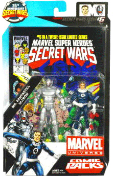 Marvel Universe Comic Pack - Mr Fantastic and Ultron