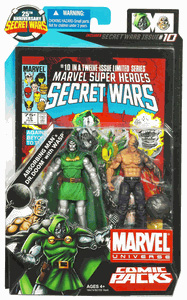 Marvel Universe Comic Pack - Dr Doom and Absorbing Man