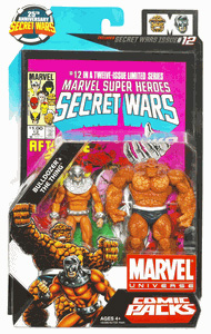Marvel Universe Comic Pack - Thing and Bulldozer