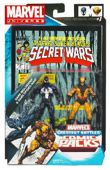 Marvel Universe Comic Pack - Dark Reign Spider-man and Wolverine