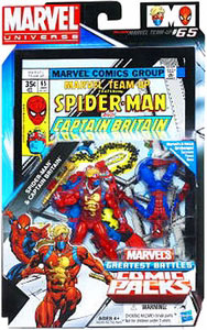 Marvel Universe Comic Pack - Spider-Man and Captain Britain