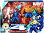 Marvel Super Hero Team Pack - Fantastic Four - CLEAR Invisible Woman, The Thing, Mr Fantastic, H.E.R.B.I.E