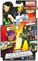 Marvel Legends 2012 - BAF Arnim Zola - Madam Masque Green Variant