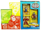 Super Hero Squad - Hero Up - SDCC 2010 Exclusive - IRON MAN, DR. DOOM and MAYOR