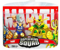 Super Hero Squad - Thor and Loki