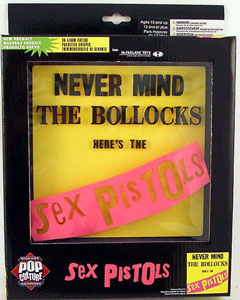 3D Album Cover - NEVER MIND THE BOLLOCKS Yellow Cover Variant