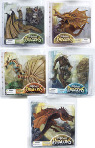 Mcfarlane Dragons Series 3 set of 5