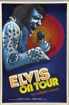 Elvis on Tour 3-D Wall Art