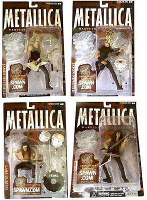 Metallica Figures Set of 4