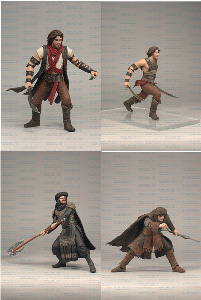 Prince Of Persia - Deluxe Figures Set of 4