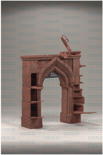 Prince Of Persia - Alamut Gate with Dastan Figure Deluxe Play Set