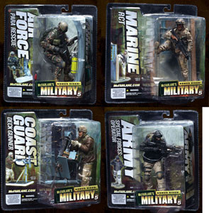 Mcfarlane Military Soldiers Series 5 Set of 4
