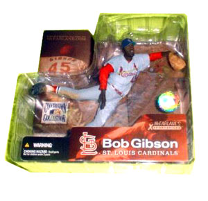 MLB Cooperstown Series 1 - Bob Gibson Grey Jersey Variant