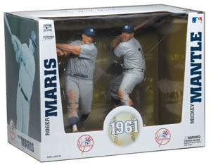 MLB Cooperstown Collection 2-pack: Mickey Mantle 2 and Roger Maris[Yankees]