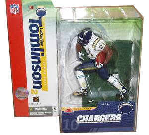 Ladainian Tomlinson Series 10 - White Jersey Variant Chargers