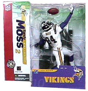 Randy Moss 2 Series 10- White Jersey Variant