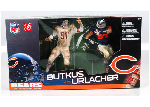 NFL 2-Pack Bears - Brian Urlacher and Dick Butkus