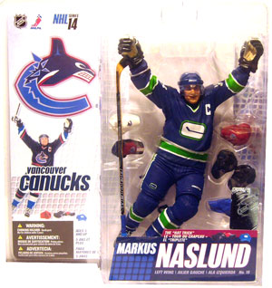 NHL Series 14 - Markus Naslund 2 Alternative Jersey Variant