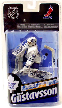 NHL 24 - Jonas Gustavsson - Maple Leafs - White Jersey Bronze Collectors Variant