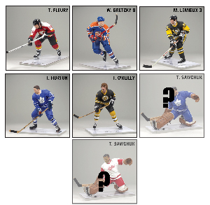 McFarlane Sports NHL Legends Series 8 - Set of 6[RANDOM SAWCHUK]
