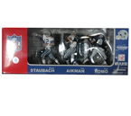 NFL The Dallas Cowboys Quarterback 3-pack: Roger Staubach, Troy Aikman, and Tony Romo
